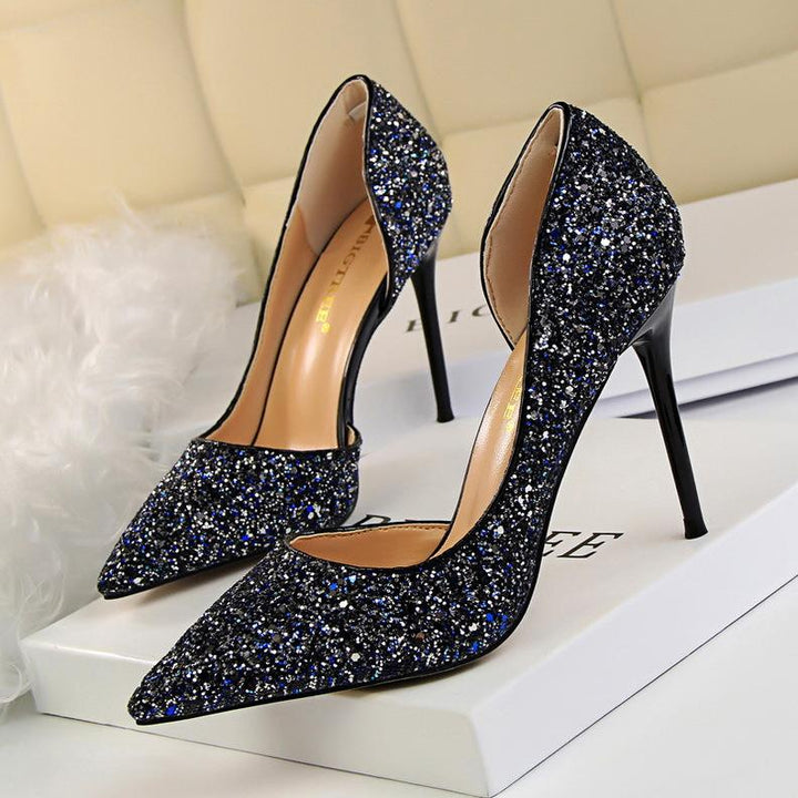 Echoarchiv | Elegante Glitzernde Nadelabsätze