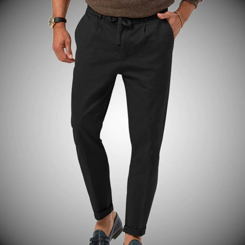 Echoarchiv | Slim Fit Leinenhose für Herren