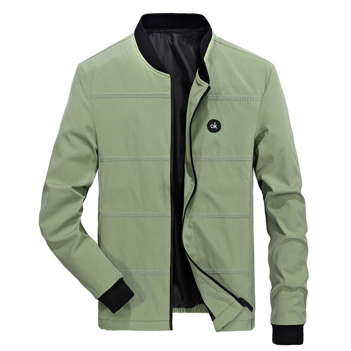 Herren modische Freizeitjacke mit strukturiertem Design Echoarchiv