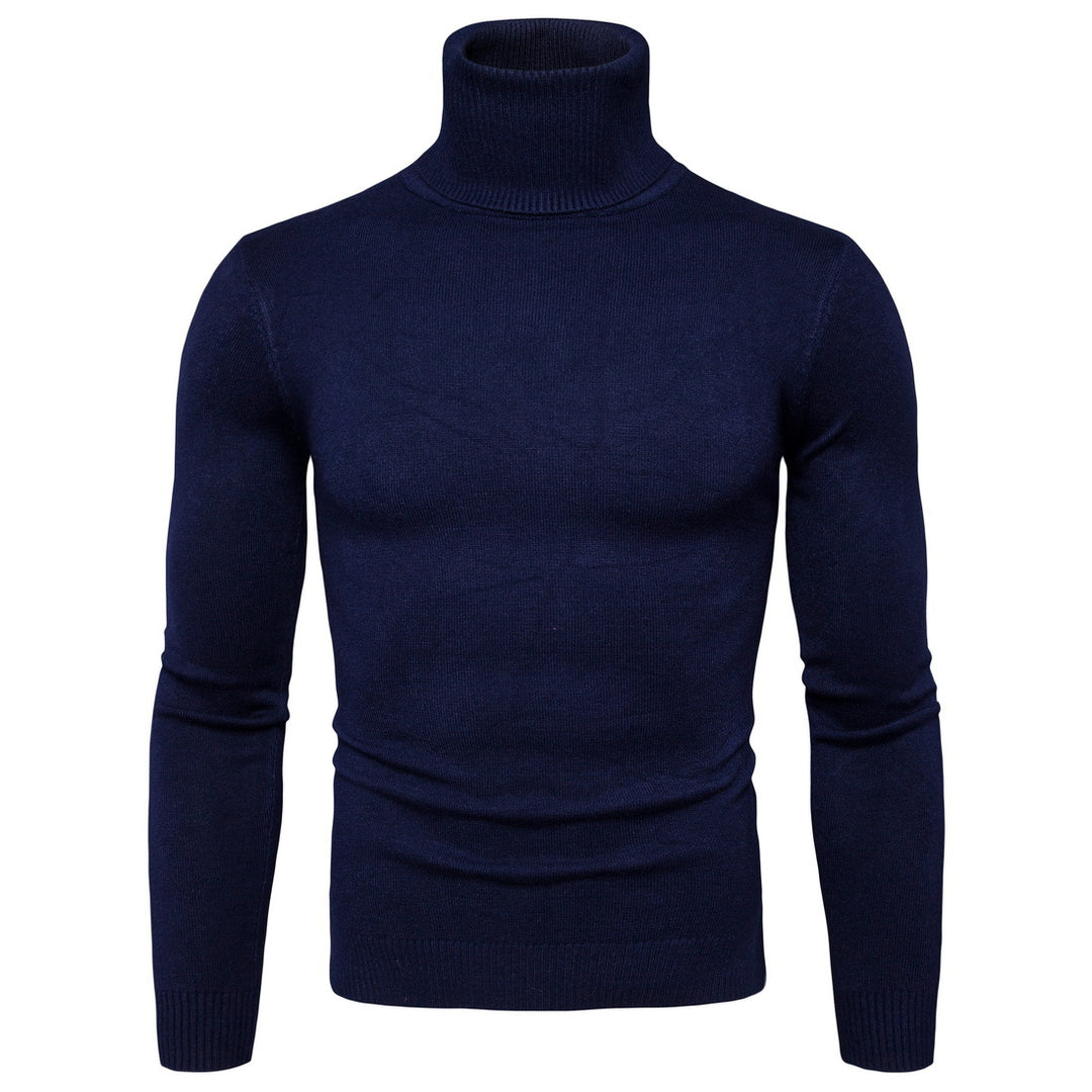 Herren Rollkragenpullover aus weichem Strick Echoarchiv
