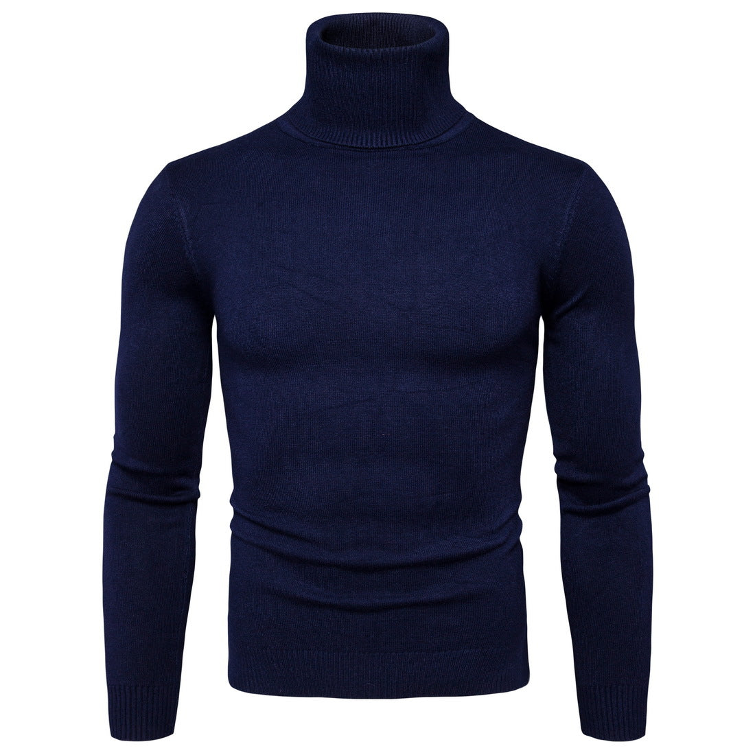 Herren Rollkragenpullover aus weichem Strick – Norvane