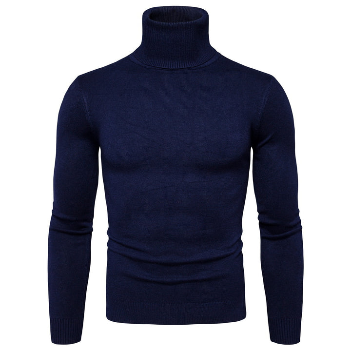 Herren Rollkragenpullover aus weichem Strick Echoarchiv