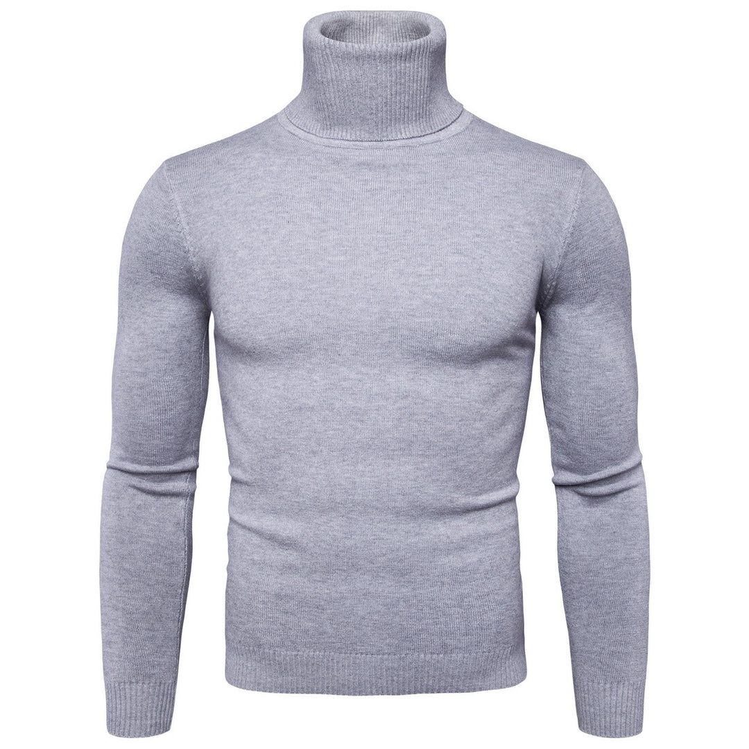 Herren Rollkragenpullover aus weichem Strick Echoarchiv
