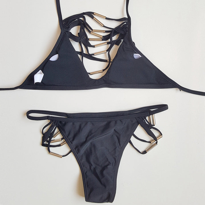 Damen Designer-Bikini mit einzigartigem Cut-Out-Detail Echo Archiv