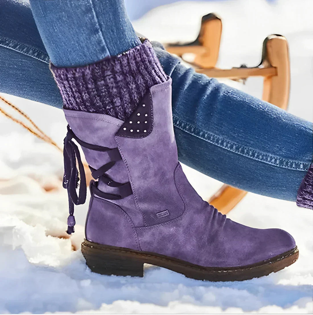 Echoarchiv | Große Größe Kurze Stiefel Winterkollektion