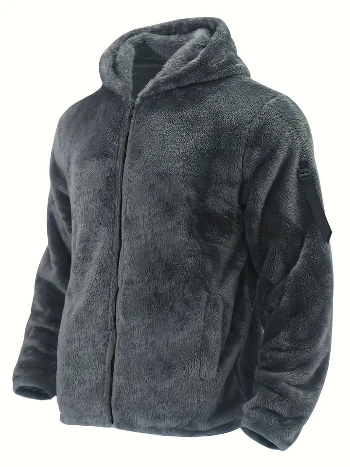 Echoarchiv Teddyjacke mit Reißverschluss für Männer