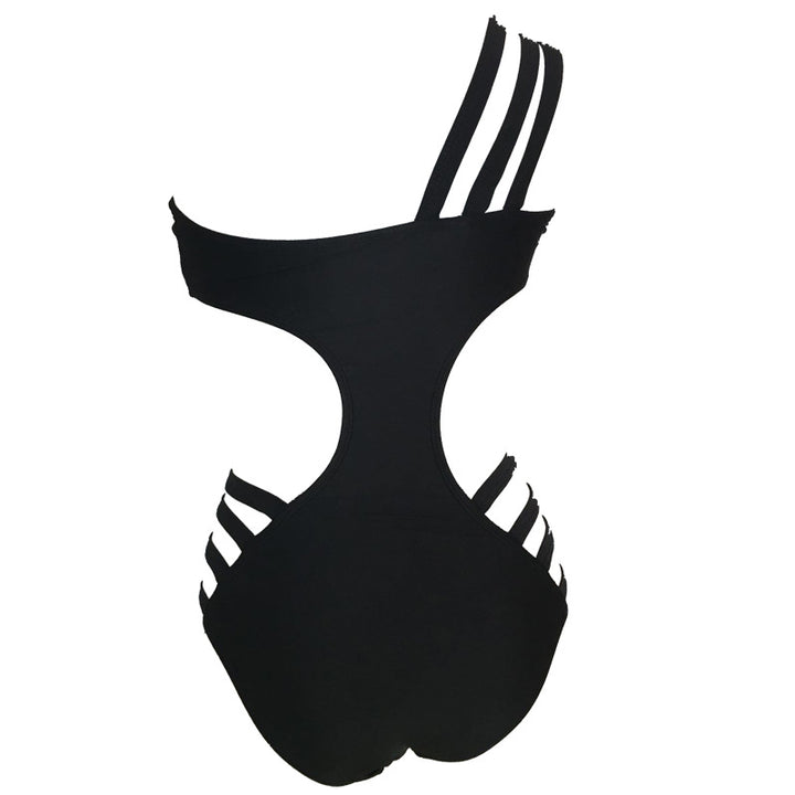 Damen Hochgeschnittenes Badeanzug mit seitlichen Cut-Outs Echo Archiv