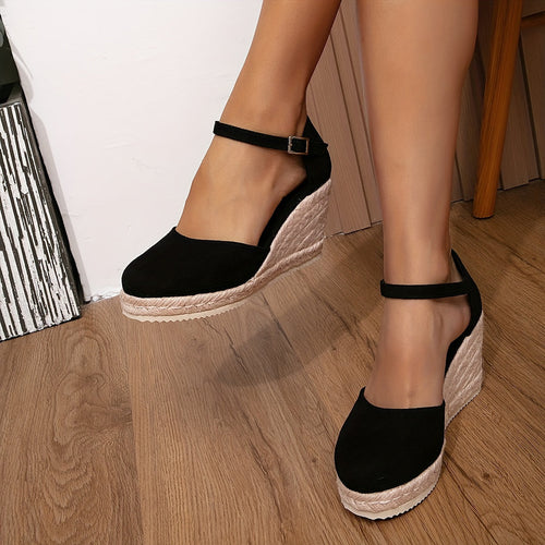 Echoarchiv | Wedge Espadrille Sandalen für Frauen
