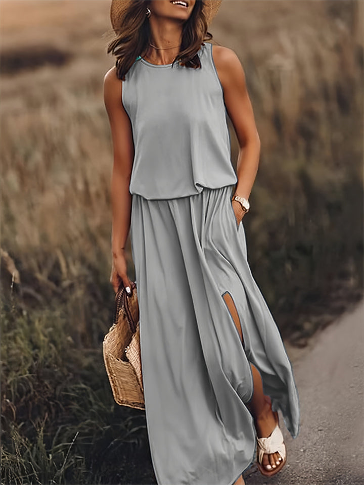 Echoarchiv | Schlichtes Boho Maxikleid Aus Modal In Verschiedenen Farben