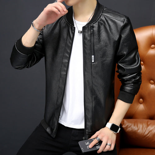 Herren Bikerjacke im modernen Design mit praktischen Taschen Echoarchiv
