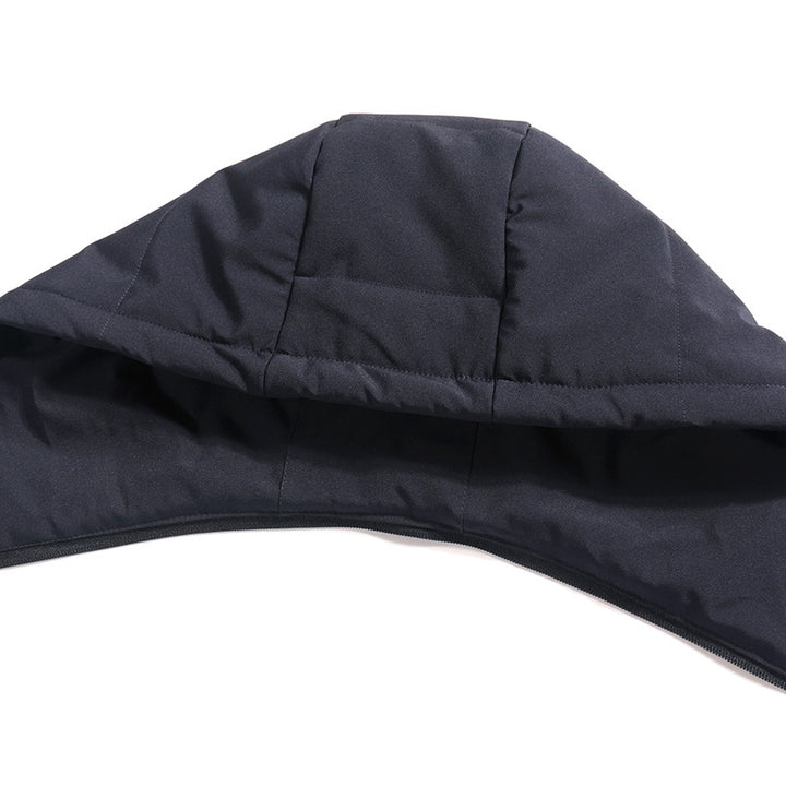 Herren Wattierter Winterparka mit Kapuze, winddichte und isolierende Thermojacke Echo Archiv