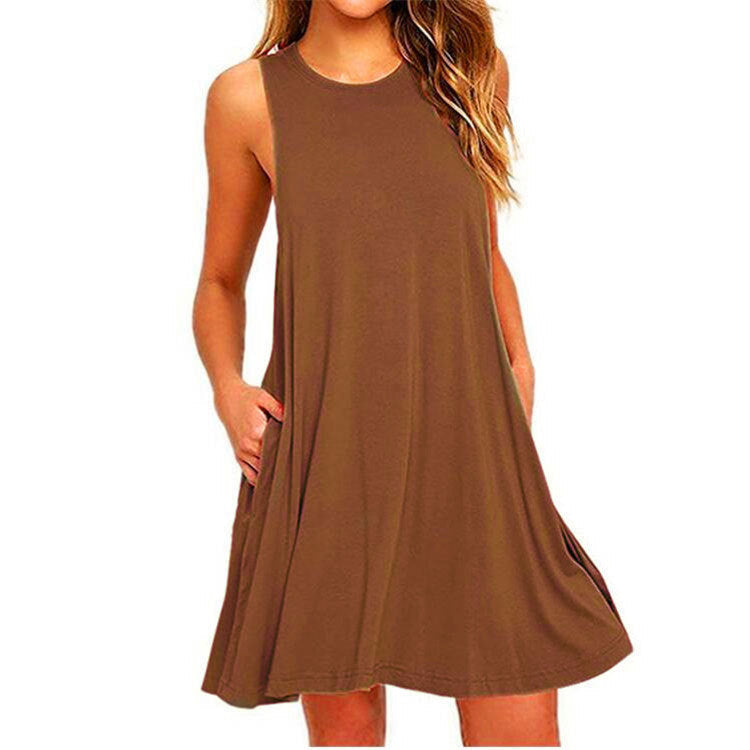 Damen Elegantes Minikleid mit Hochkragen und tailliertem Schnitt Echoarchiv