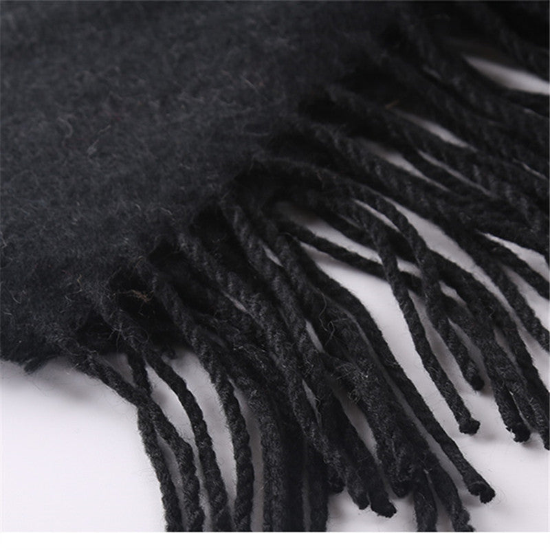 Damen Oversize-Poncho im Verlaufsstrick mit Fransen und offener Front Echo Archiv