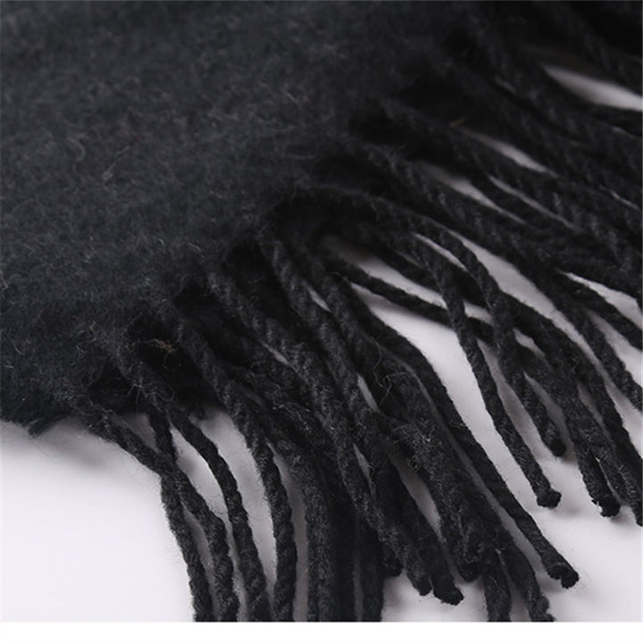 Damen Oversize-Poncho im Verlaufsstrick mit Fransen und offener Front Echo Archiv