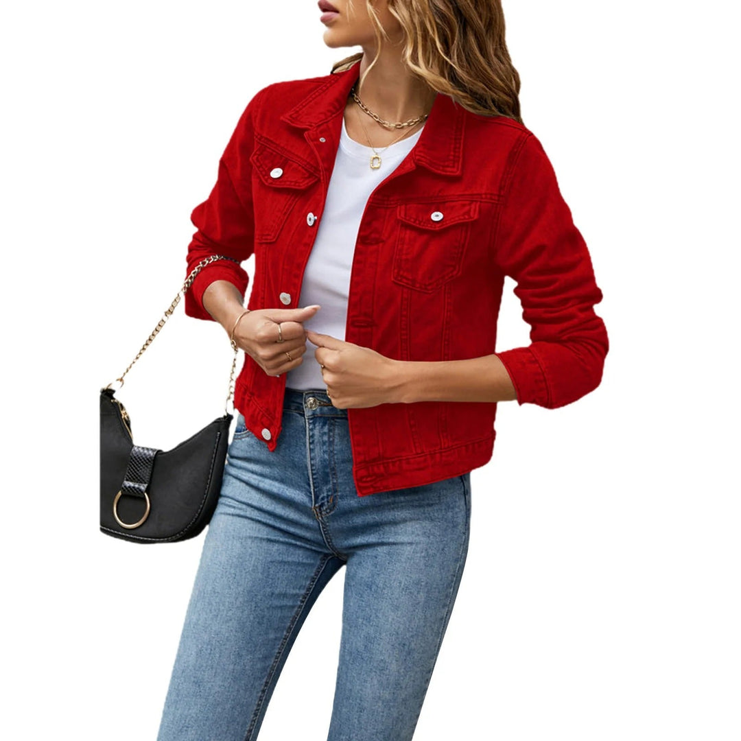 Echoarchiv | Sommerjeansjacke mit Knöpfen für Damen