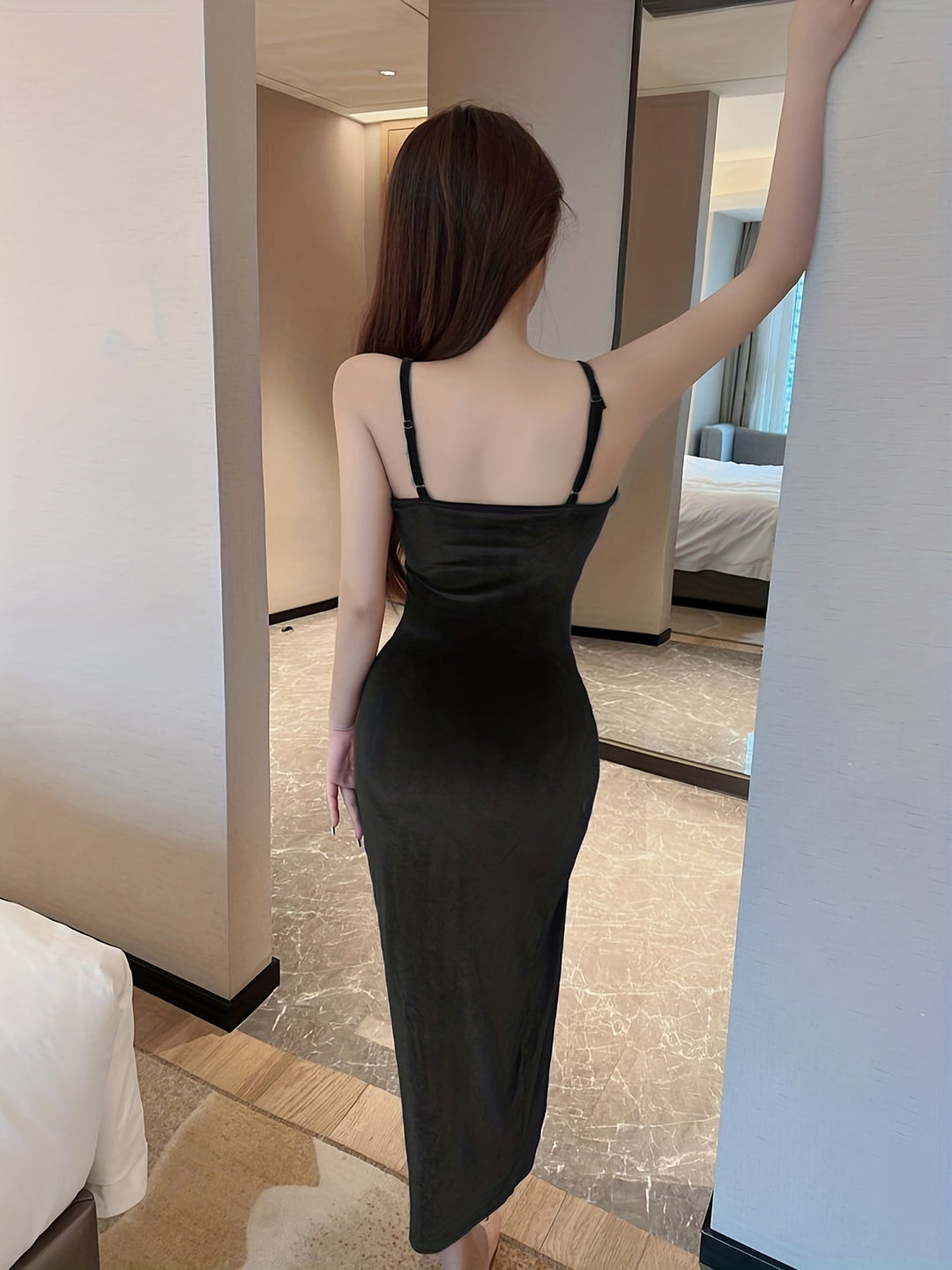 Echoarchiv | Satin Abendkleid