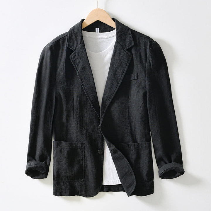 Echoarchiv | Herren Leichter Leinen Blazer
