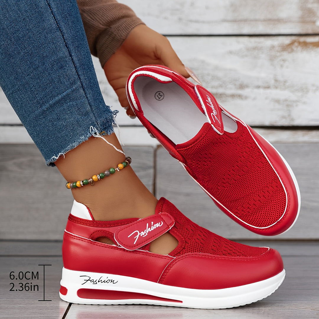 orthopädische Damen-Sneaker, atmungsaktiv und bequem. – Seravelle