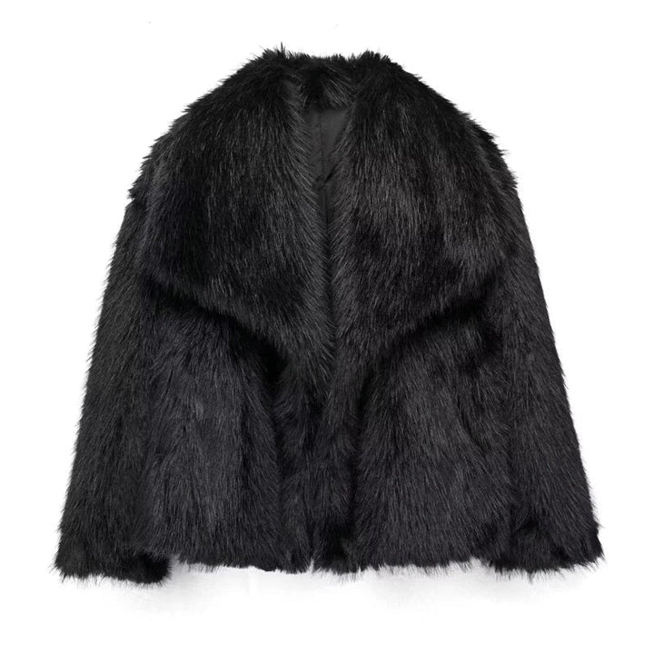 Echoarchiv | Warme Pelzjacke Für Damen In Stilvollem Design