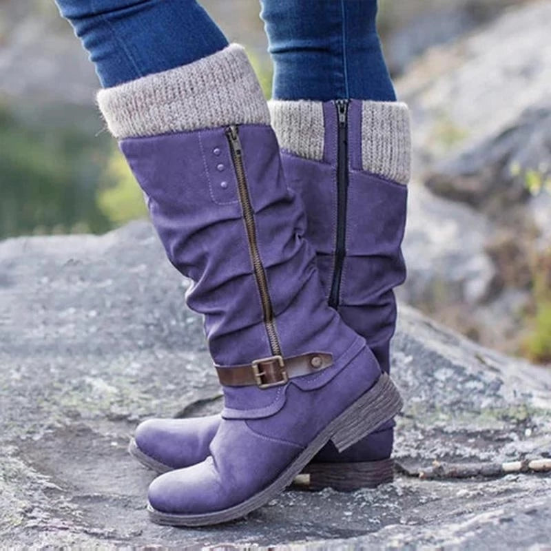 Echoarchiv | Orthopädische Stiefel Mit Flachem Absatz