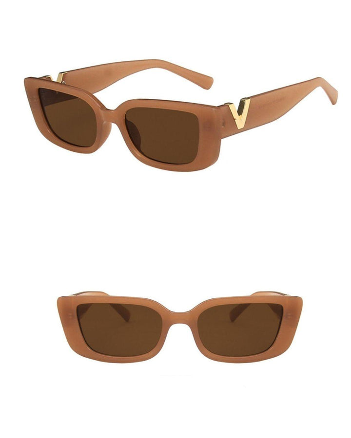Echoarchiv | Weinlese Sonnenbrille Trendy Sonnenbrille für Einen Stilvollen Look