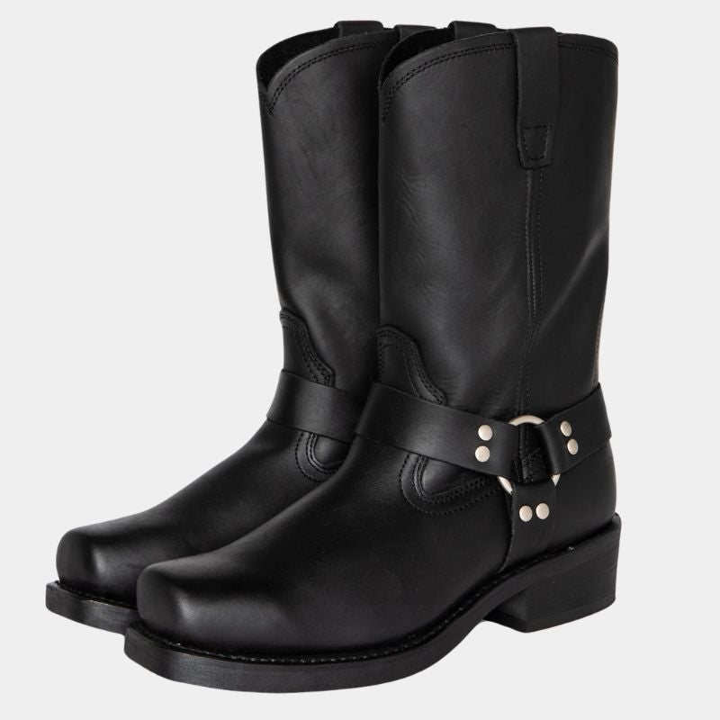 LanglEchoarchivige Cowboystiefel Im Vintage-Look