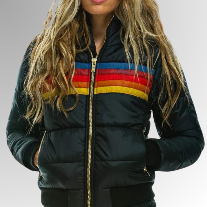 Echoarchiv | Lässige Jacke mit Reißverschluss und Lebhaften Details
