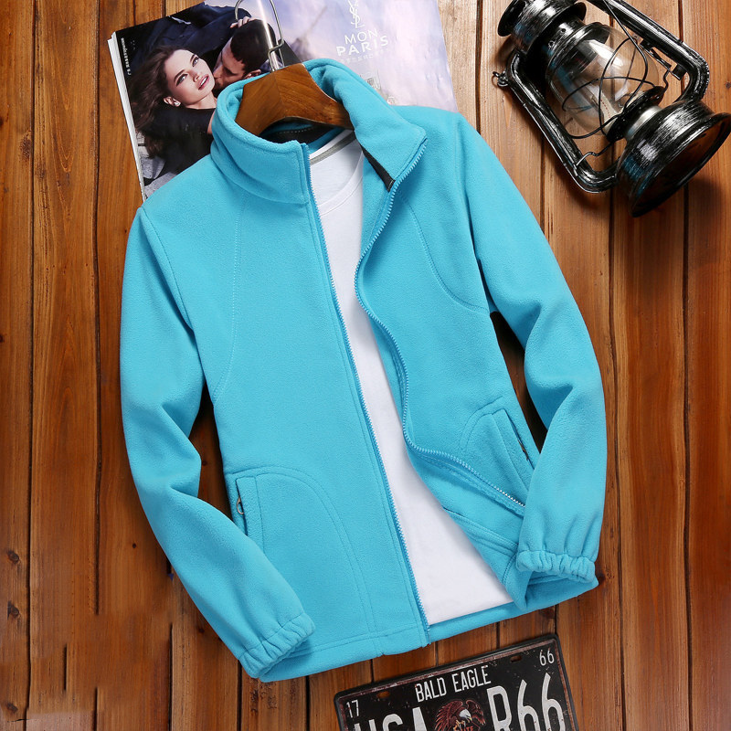Fleecejacke Damen Reißverschluss-Fleece mit Stehkragen – Célinea