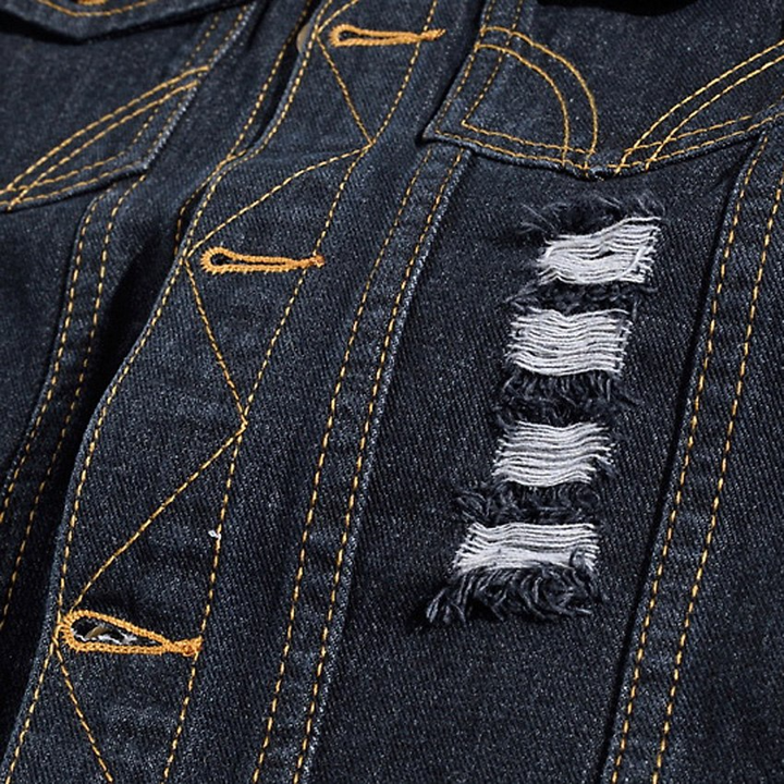 Echoarchiv Stylische Denim Weste für Herren