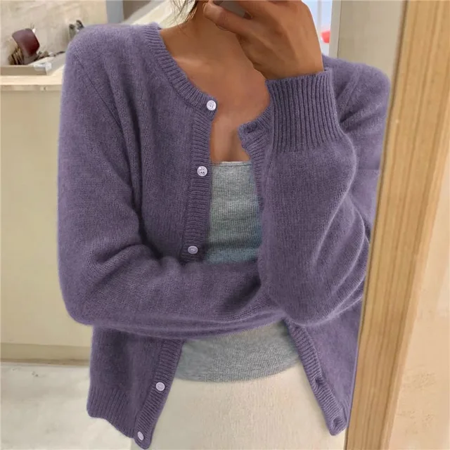 Weicher Strickcardigan – Veloura