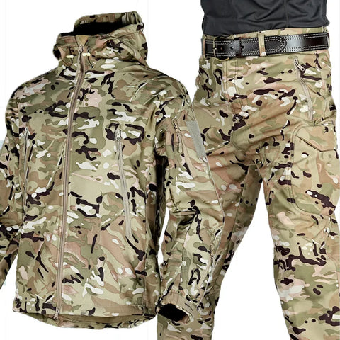 Herren multifunktionale Jacke mit Fleece-Innenfutter und Reißverschluss – Echoarchiv