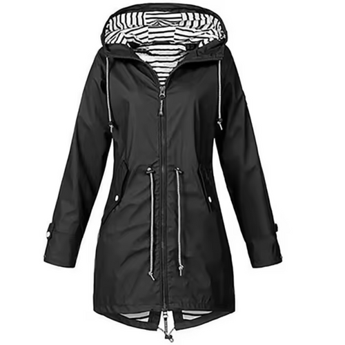 Echoarchiv | Wasserdichte Jacke mit Kapuze