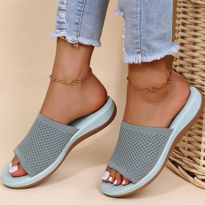 Echoarchiv | Damen Orthopädische Slipper Bequeme und Atmungsaktive Sommer Damen Slipper