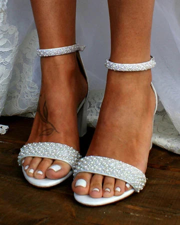 Echoarchiv | Elegante Hochzeitssandalen