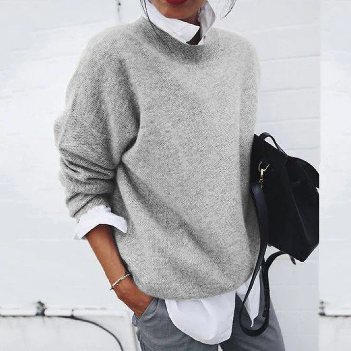 Echoarchiv | Weicher Damen-Pullover – Modern & Chic