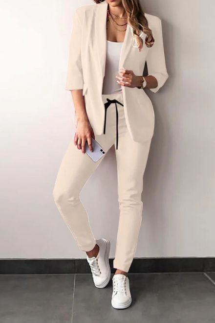 Echoarchiv | Damen Blazer & Hosen Set