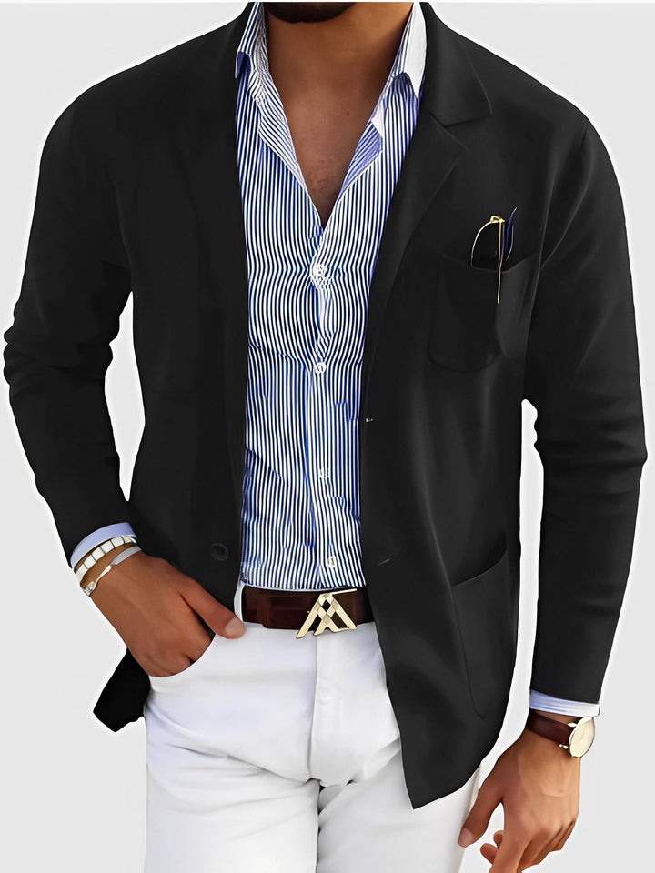 Echoarchiv | Eleganter Blazer mit Taschen für Männer