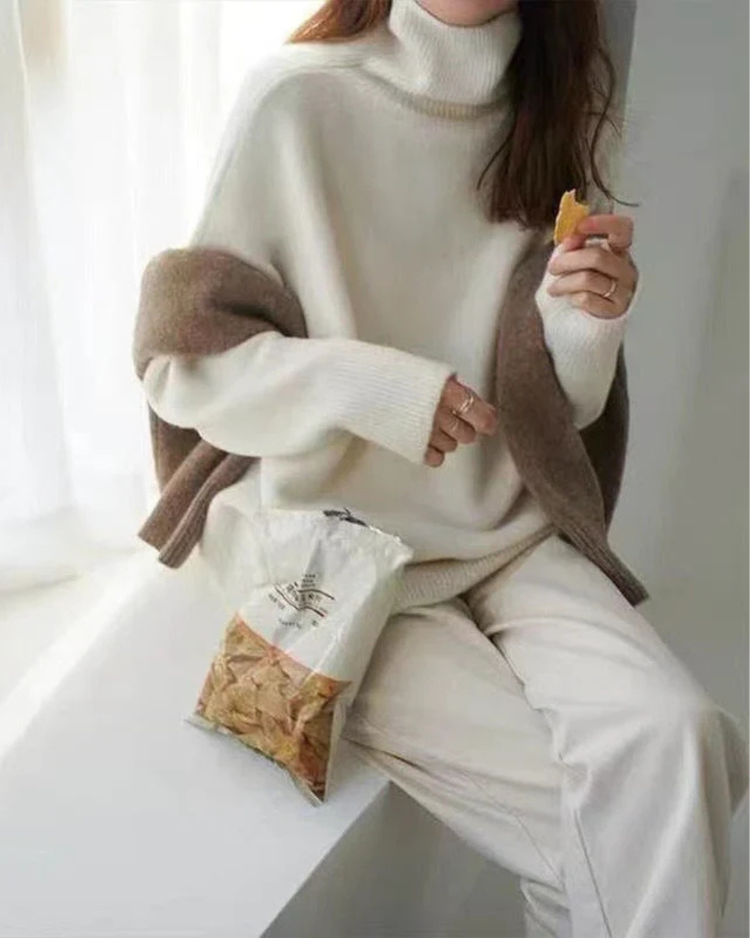 Echoarchiv | Weicher Rollkragenpullover
