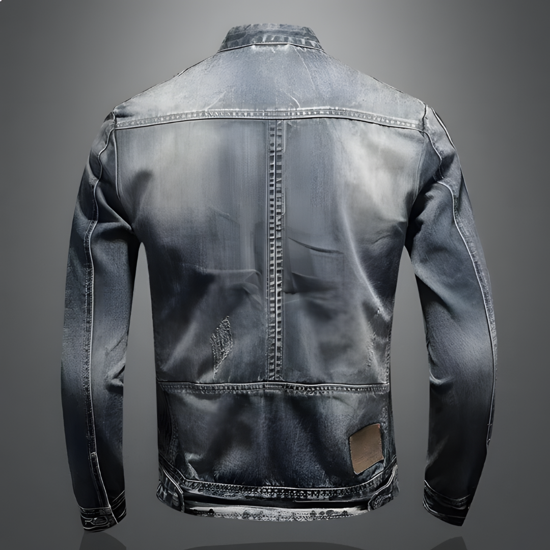 Klassische Biker-JEchoarchivnsjacke