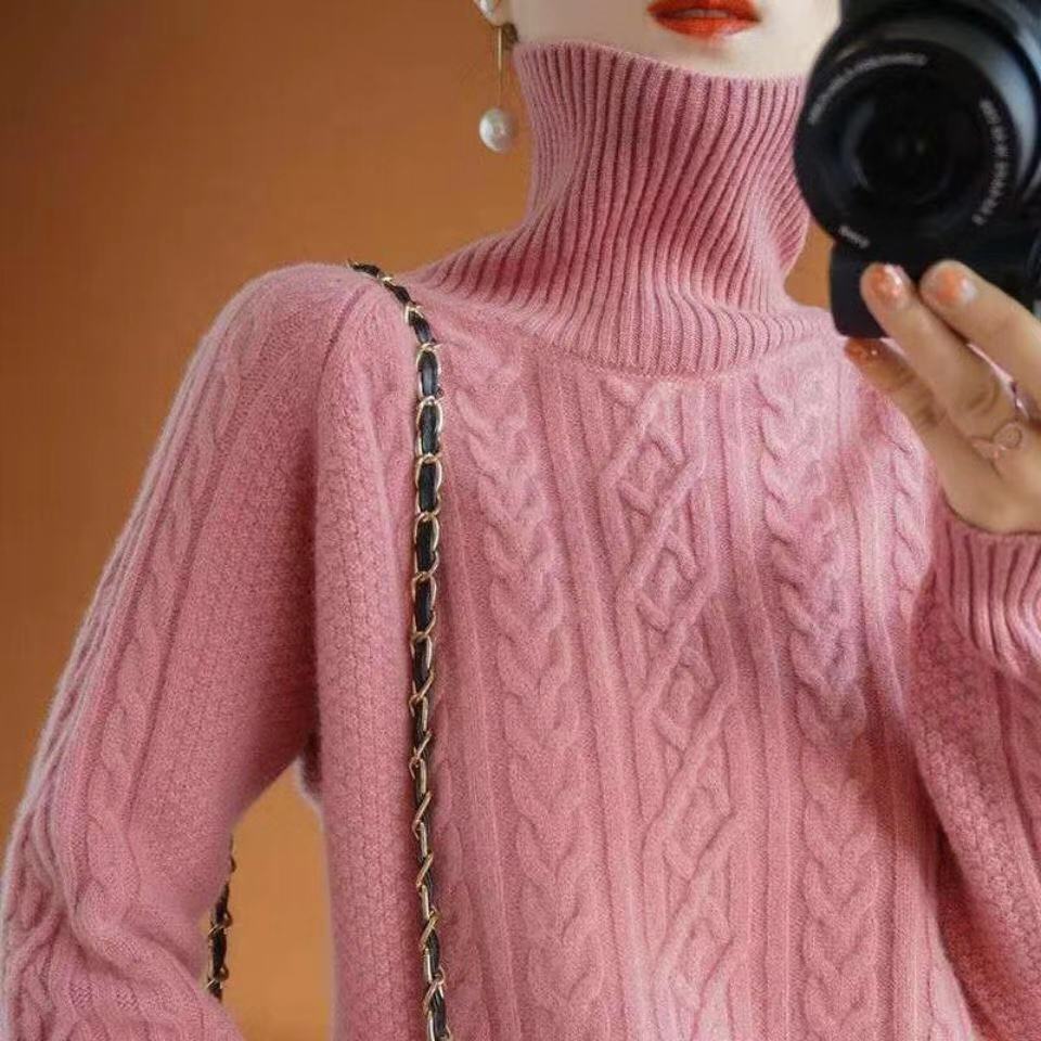 Echoarchiv | Gestrickter Rollkragenpullover