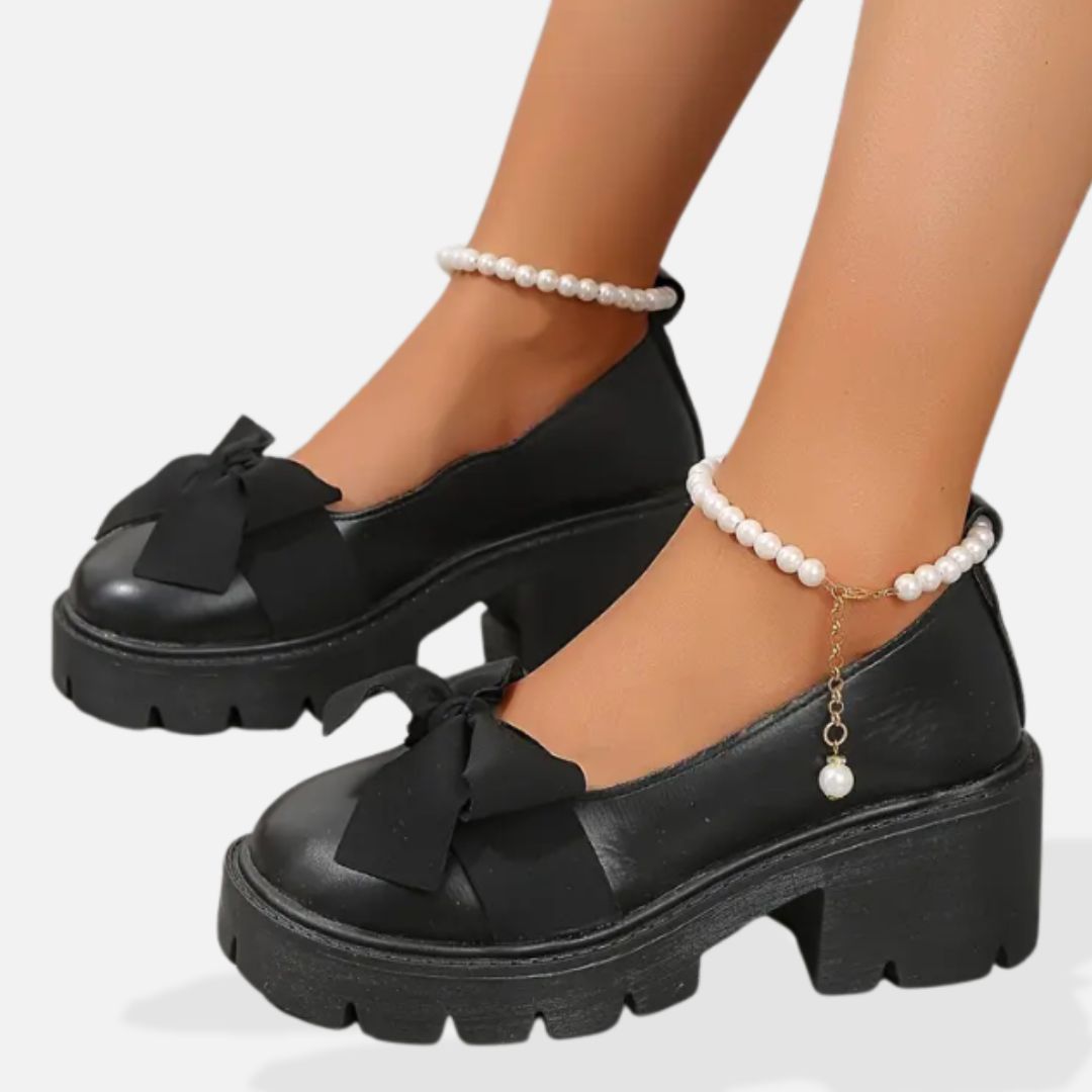 Echoarchiv | Damen Plattform Loafers Schuhe
