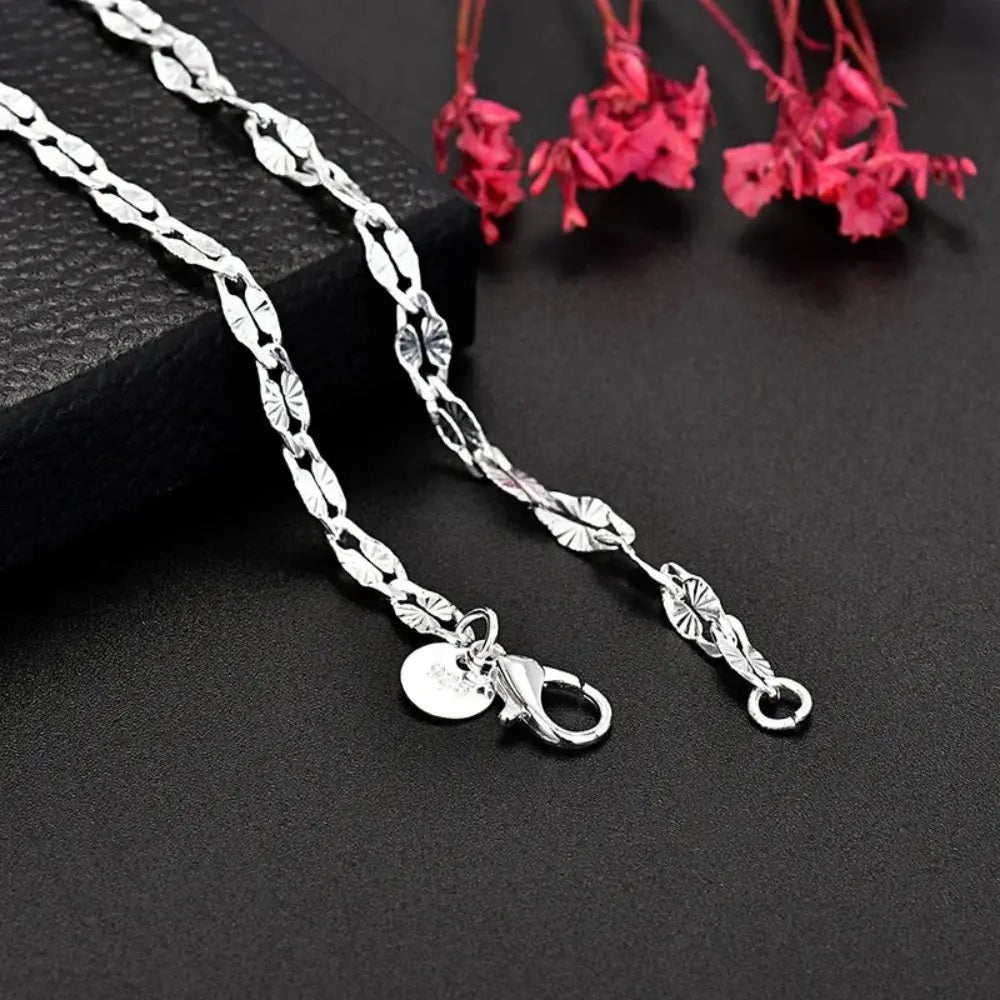 Echoarchiv | 925 Sterling Silber 4mm Kette