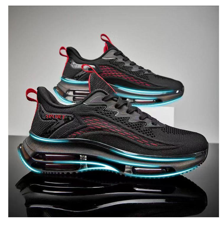 Lässige, atmungsaktive Sneakers mit doppeltem Luftpolster – Névara