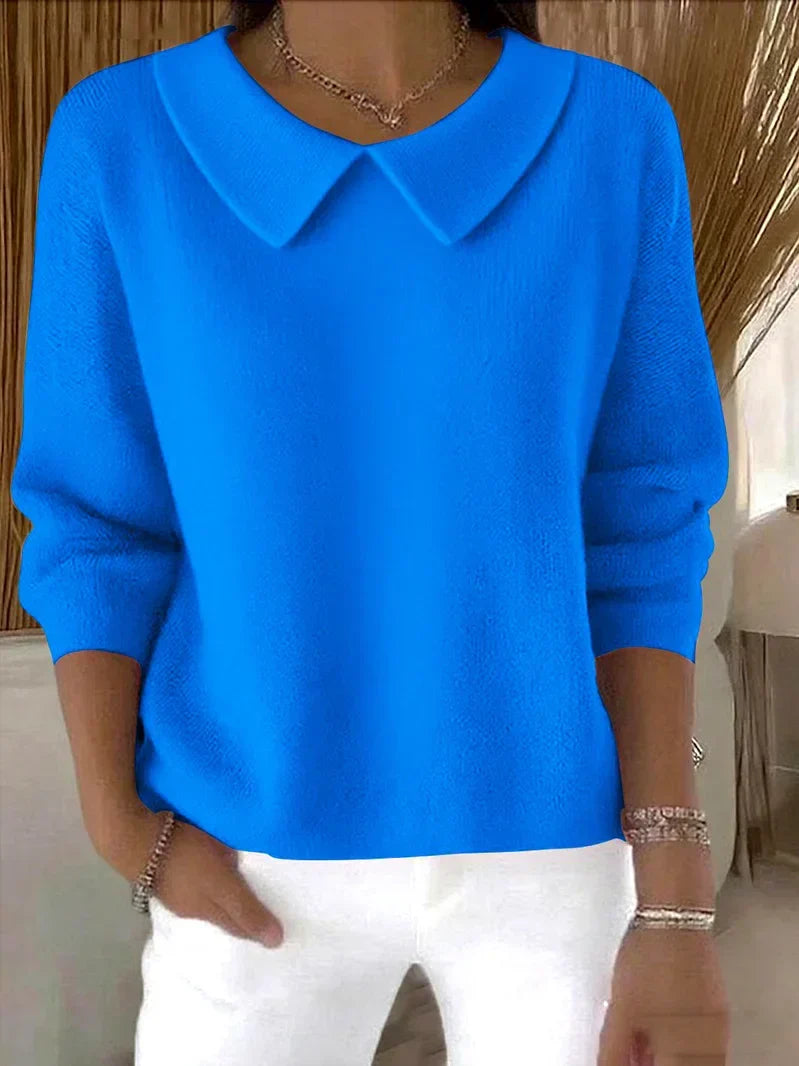 Kragenstrick Damenpullover – Mavelle