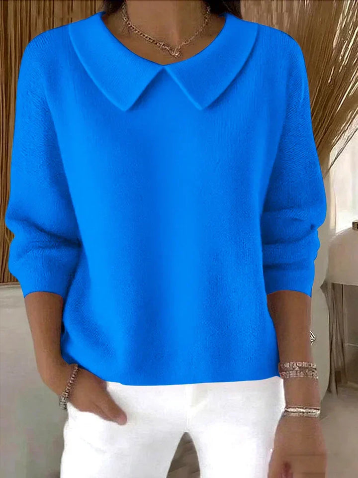 Kragenstrick Damenpullover – Mavelle
