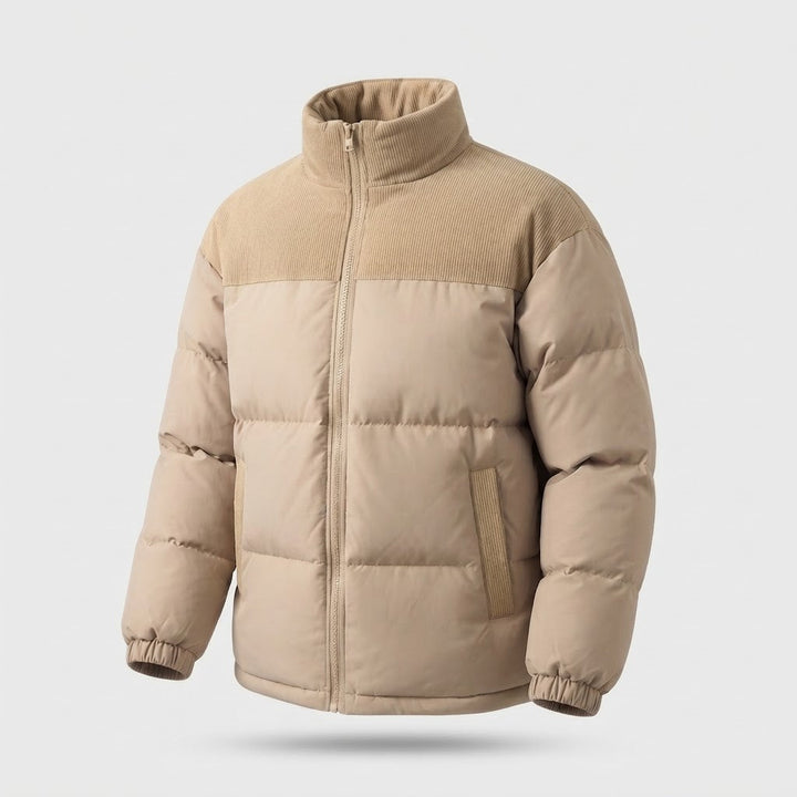 Damen Modische Daunenjacke mit hohem Kragen Echo Archiv