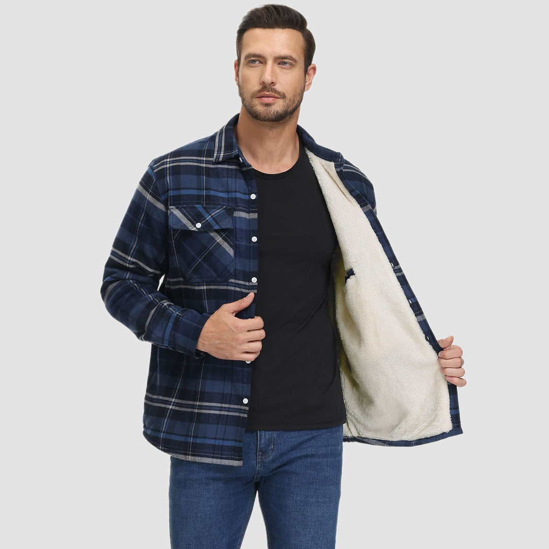 Echoarchiv | Gefütterte Karo-Hemdjacke