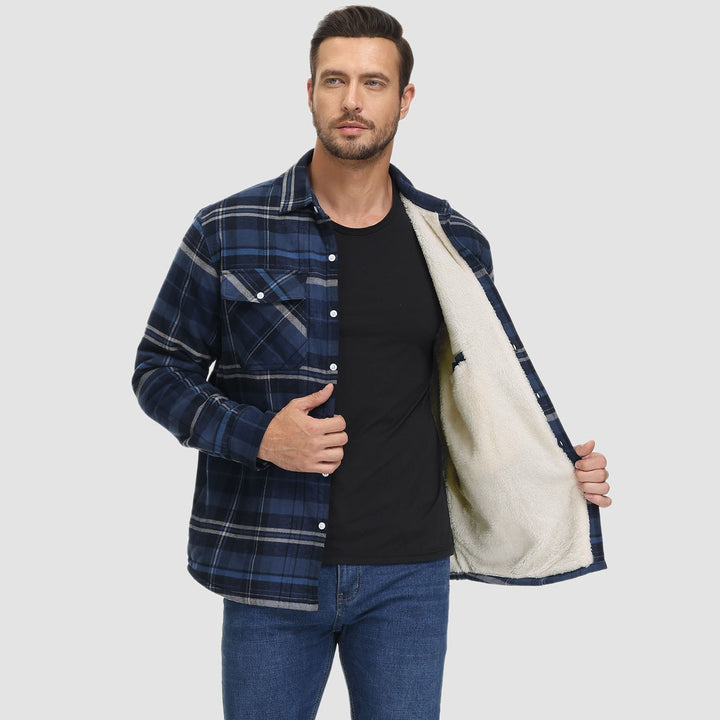 Echoarchiv | Gefütterte Karo-Hemdjacke