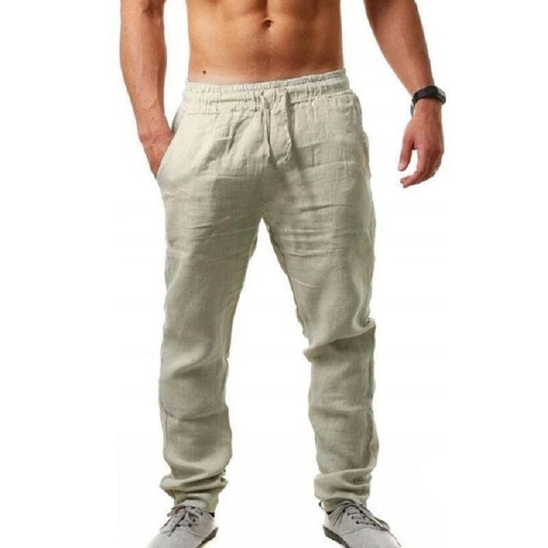 Echoarchiv | Herren Leinenhose Eine Stilvolle & Luftige Sommerhose für Männer