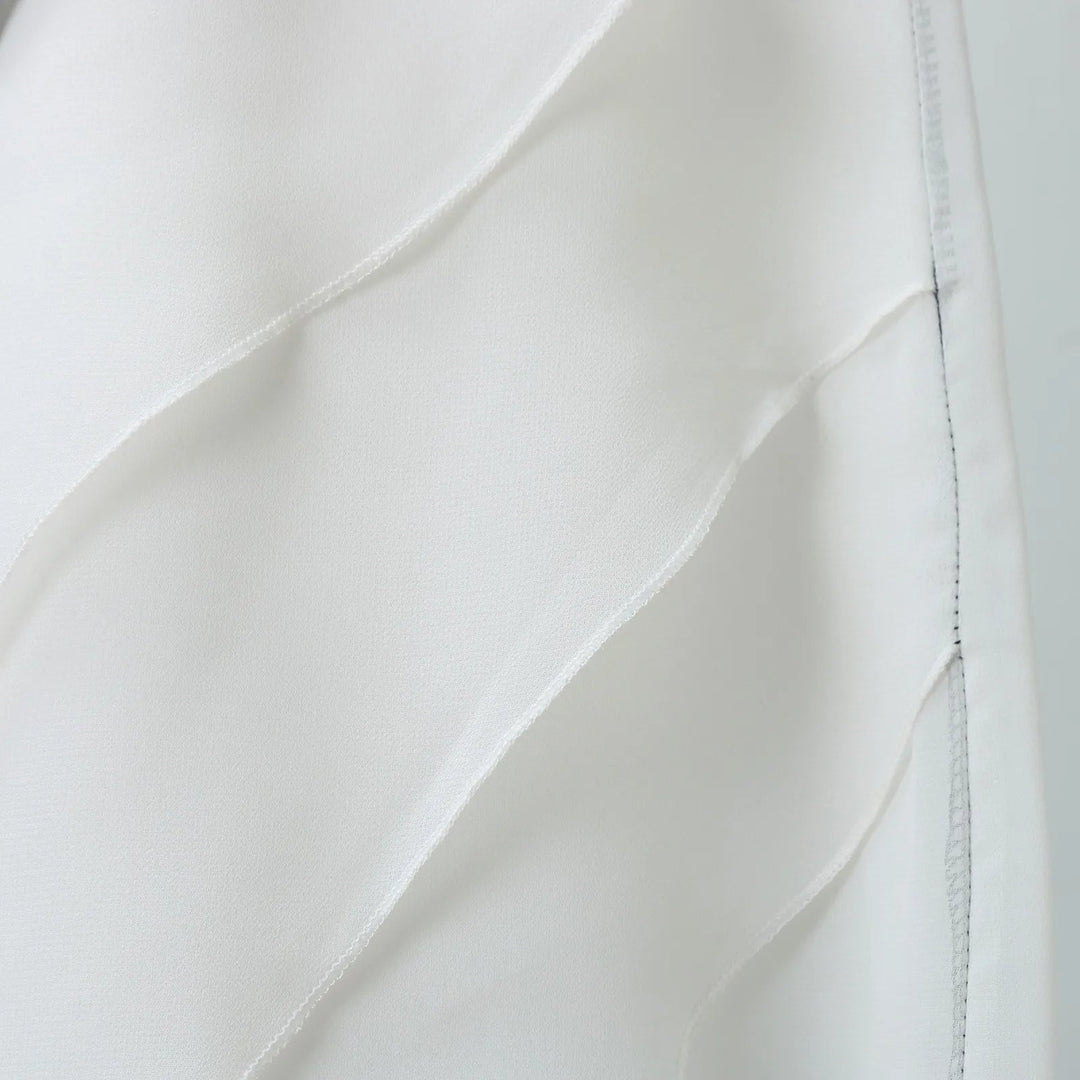 Elegante mehrlagige Ombre-Kleid – Élara